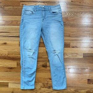 VIGOSS Light Blue Distressed Women Jeans size 30/10
